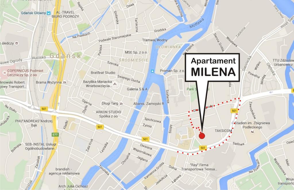 Apartment Milena Gdańsk Szoba fotó